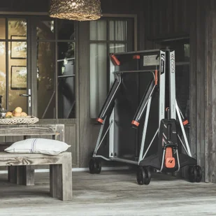 Cornilleau Stół do tenisa 600X Outdoor niebieski 113101 - Tenis stołowy - miniaturka - grafika 11