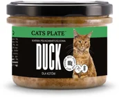 Mokra karma dla kotów - Cats plate Cats Plate Duck - karma z kaczki dla kotów 180g - miniaturka - grafika 1