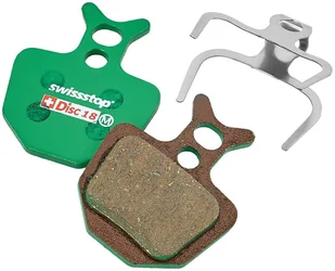 SwissStop SwissStop Disc 18 Organic okładziny hamulcowe Formula ORO, green 2020 Klocki do hamulców tarczowych SW-33 - Hamulce rowerowe SwissStop SwissStop Disc 18 Organic okładziny hamulcowe Formula ORO, green 2020 Klocki do hamulców tarczowych SW-33 - Hamulce rowerowe - miniaturka - grafika 1