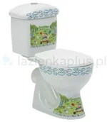 Kompakty WC - CeraStyle CeraStyle Happy kompakt wc Inny 08100PW - miniaturka - grafika 1