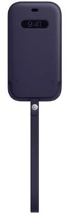 Apple iPhone 12 | 12 Pro Leather Sleeve with MagSafe Deep Violet MK0A3ZM/A - Etui i futerały do telefonów - miniaturka - grafika 2