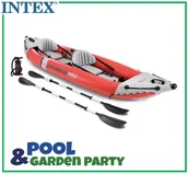 Kajaki - Intex Kajak nadmuchiwany Excursion PRO dwuosobowy - zestaw 68309 - miniaturka - grafika 1
