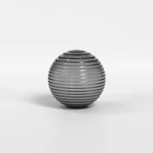 Oprawy, klosze i abażury - Astro Abażur Tacoma Ribbed Glass czarny 5036005 Astro - miniaturka - grafika 1