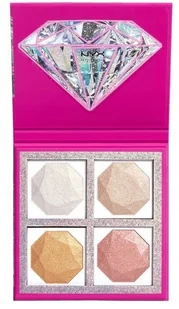 NYX Professional Makeup NYX Professional Makeup - DIAMONDS &amp; ICE PLEASE! HIGHLIGHTING PALETTE - Paleta rozświetlaczy - 02 BEST LIFE - Palety i zestawy do makijażu - miniaturka - grafika 2