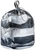 Akcesoria turystyczne - Deuter Worek bagażowy Mesh Sack 18 tin-black 394092147020 - miniaturka - grafika 1