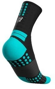 Compressport skarpetki biegowe PRO MARATHON SOCKS czarno-niebieskie - Skarpetki sportowe męskie - miniaturka - grafika 7