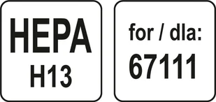 HEPA Lund FILTR H13 DO ODKURZACZA 67111 67116 67116 - Filtry do odkurzaczy - miniaturka - grafika 4