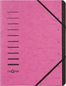 Teczki i skoroszyty - Pagna Teczka 7 Fächer 1-7 dunkelrosa 40058-34 - miniaturka - grafika 1