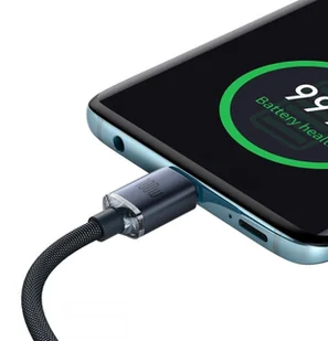 Baseus Kabel Crystal Shine Typ-c - Typ-c 200cm Black - Kable USB - miniaturka - grafika 4