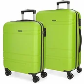 Walizki - MOVOM movom Galaxy walizka-zestaw, 68 cm, 108-litrowy, zielony (Verde) - miniaturka - grafika 1