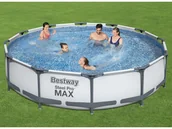 Baseny ogrodowe - vidaXL Bestway Basen Steel Pro MAX, 366 x 76 cm - miniaturka - grafika 1