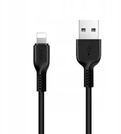Kable USB - Hoco Kabel Usb Flash X20 8-pin czarny 1m - miniaturka - grafika 1