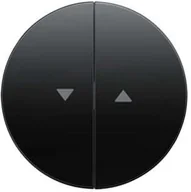 Klawisze i ramki - Berker R1/R3 czarny klawisz żaluzyjny B_16252045 - miniaturka - grafika 1