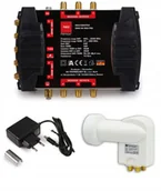 Rozgałęźniki i multiswitche do TV-SAT - Opticum MultiSwitch 5/ 6 Wyjść Konwerter Quattro - miniaturka - grafika 1