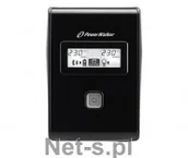 Listwy zasilające - POWER WALKER UPS POWER WALKER LINE-I 850VA 2xPL RJ/USB LCD (VI 850 LCD) - miniaturka - grafika 1