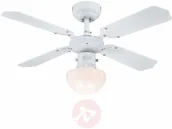 Wentylatory sufitowe - Westinghouse Portland Ambiance wentylator biały - miniaturka - grafika 1