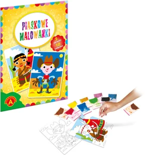 Alexander Piaskowe malowanki Kowboj Indianin - Zabawki kreatywne - miniaturka - grafika 2