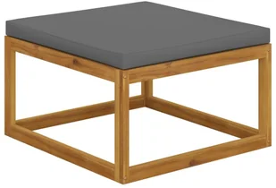 vidaXL 6-cz. zestaw wypoczynkowy do ogrodu, poduszki, drewno akacjowe 3057605 - Meble ogrodowe - miniaturka - grafika 11