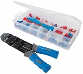 Narzędzia sieciowe - Zaciskarka W Zestawie Z Końcówkami 271 elementów - miniaturka - grafika 1