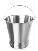 Akcesoria gastronomiczne - Hendi Wiadro ze stali nierdzewnej z pierścieniem 516706 - miniaturka - grafika 1