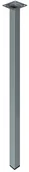 Meble modułowe i akcesoria - Stahl Noga kwadratowa Stahl 800 mm szara OMN-0365-0 - miniaturka - grafika 1