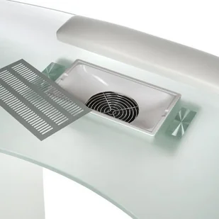 Beauty System Stolik do manicure z pochłaniaczem BD-3453+P BIAŁY BD-3453+P WHITE - Stoliki do manicure - miniaturka - grafika 4