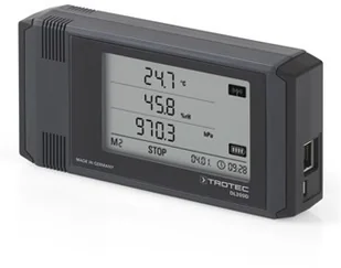 TROTEC Rejestrator danych Profi DL200D antracytowy - Inne urządzenia pomiarowe - miniaturka - grafika 4