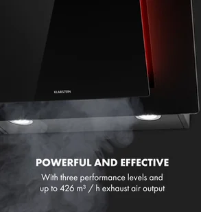 Klarstein TK15CH-Eleonora-60BK - Okapy kuchenne - miniaturka - grafika 5