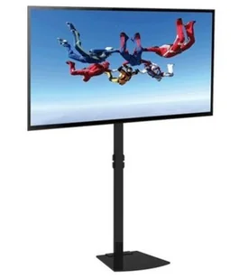 Techly Stojak podłogowy LCD/LED 32-70cali regulowany czarny - Uchwyty do telewizora - miniaturka - grafika 2