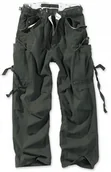Odzież trekkingowa męska - Spodnie Bojówki Vintage M65 Surplus Czarne M - miniaturka - grafika 1