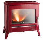 Piece wolnostojące - Ekoprojekt 868 Piec wolnostojący Invicta 10kW Modena kolor emalia czerwona 86876393 - miniaturka - grafika 1
