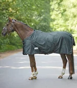 Derki dla konia - Waldhausen Derka padokowa Economic 200g 600D - Edition Melange - grey 8016510 - miniaturka - grafika 1