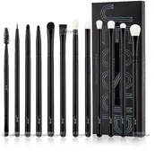 Pędzle do makijażu - Jessup Beauty JESSUP - Essential Eye Brush Set - Zestaw 12 pędzli do makijażu - T322 - miniaturka - grafika 1