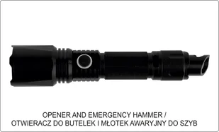 Yato LATARKA AKUMULATOROWA 10W 900LM IP64 LI-ION 3,7V 2200MAH ZASIĘG 200M POWERBANK ZOOM - Latarki - miniaturka - grafika 8