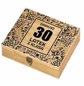 Zestawy do wina - Murrano Elektryczny korkociąg zestaw do wina w skrzynce z nadrukiem dla - miniaturka - grafika 1