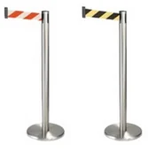 Wyposażenie miejsc publicznych - Słupki z taśmą - miniaturka - grafika 1