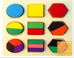 Zabawka edukacyjna drewniana dopasuj kształty 18el STREFADZIECIAKOW.PL KX720 - Zabawki interaktywne dla dzieci - miniaturka - grafika 2