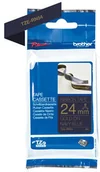 Taśmy do drukarek barwiące - Brother originální páska do tiskárny štítků, TZE-RN54, zlatý tisk/tmavě modrý podklad, nelaminovaná, 4m, 24mm - miniaturka - grafika 1