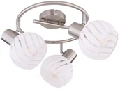 Lampy sufitowe - Globo Lighting 54025-3 - Oświetlenie punktowe WILLY 3xE27/40W/230V - miniaturka - grafika 1