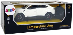 Import LEANToys Auto R/C 1:24 Lamborghini Urus Biały 2.4 G Światła LT-9733-0 - Zabawki zdalnie sterowane - miniaturka - grafika 5