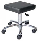 Krzesła i taborety kosmetyczne - Prosedia taboret tapicerowany kwadratowy  Gold SNK - miniaturka - grafika 1