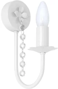 Milagro Dziecięca LAMPA ścienna LAURA 1134 świecznikowa OPRAWA kinkiet z kryształkami crystal różowy 1134 - Lampy ścienne - miniaturka - grafika 3