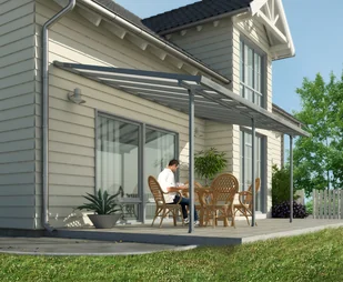 Palram Zadaszenie tarasu Feria 3 x 5,46 m szare SPPALFER300X546sz - Pokrycia dachowe Palram Zadaszenie tarasu Feria 3 x 5,46 m szare SPPALFER300X546sz - Pokrycia dachowe - miniaturka - grafika 1