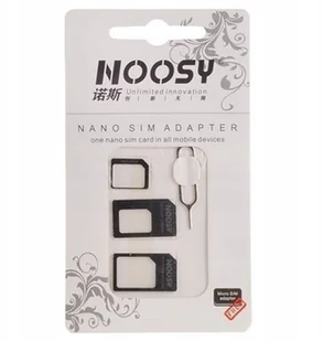 Noosy Adapter Nano Sim Na Micro Sim - Klucz 4W1 - Pozostałe akcesoria do telefonów - miniaturka - grafika 4