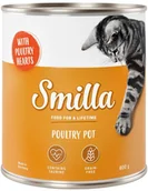 Mokra karma dla kotów - Smilla Korzystny pakiet Puszki z drobiem 12 x 800 g Drób z kaczką - miniaturka - grafika 1