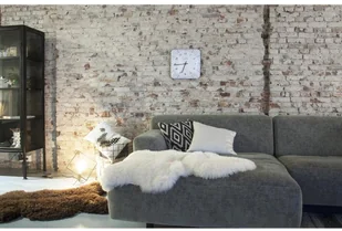 Nextime Zegar ścienny, Alex Radio Controlled, biały, 35x35x5 cm - Zegary - miniaturka - grafika 6