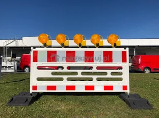 Barierka drogowa z tworzywa sztucznego TOROS U-20 (wym. 2100 x 1070 mm) - Wyposażenie miejsc publicznych - miniaturka - grafika 6