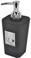 Pozostałe akcesoria kuchenne - Douceur d'Intérieur dozownik mydła w płynie, z efektem Soft Touch, wymiary 7 x 7 17,5 cm 6ASB227NR - miniaturka - grafika 1