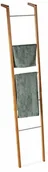 Wieszaki łazienkowe - Relaxdays bambusowy regał drabinkowy, 5 szczebli, drabina dekoracyjna, do ustawiania, drabina regałowa, wys. x szer. x głęb.: 180 x 35 x 20 cm, naturalny (10024215) - miniaturka - grafika 1