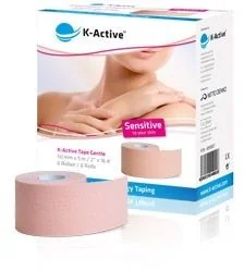 K-active K-Active Tape GENTLE - wrażliwa skóra - 5cmx5m (hypoalergiczny) 4260229441015 - Meble i wyposażenie gabinetów medycznych K-active K-Active Tape GENTLE - wrażliwa skóra - 5cmx5m (hypoalergiczny) 4260229441015 - Meble i wyposażenie gabinetów medycznych - miniaturka - grafika 1
